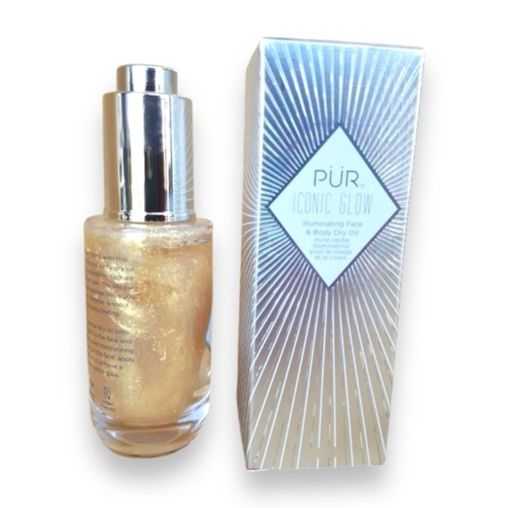 PUR Iconic Glow Illuminating Face & Body Dry  Oil in  Iconic Glow -1.0 OZ- NIB